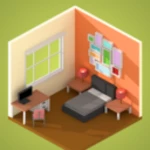 merge home- room design android application logo